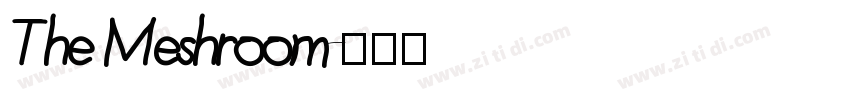 The Meshroom字体转换